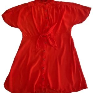 Fun Summer Orange Zara Dress